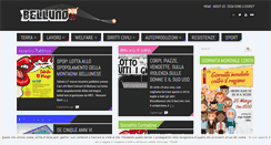 Desktop Screenshot of bellunopiu.it